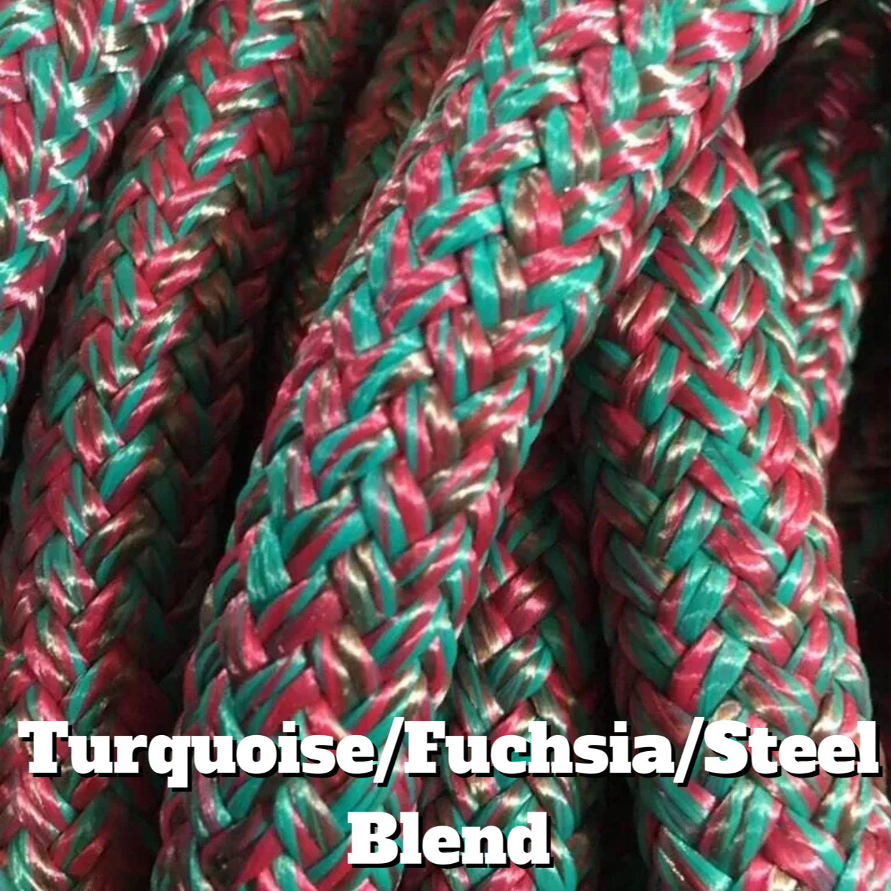 9/16" Double Braid Polyester Yacht Rope - For Reins and Leads By The Foot