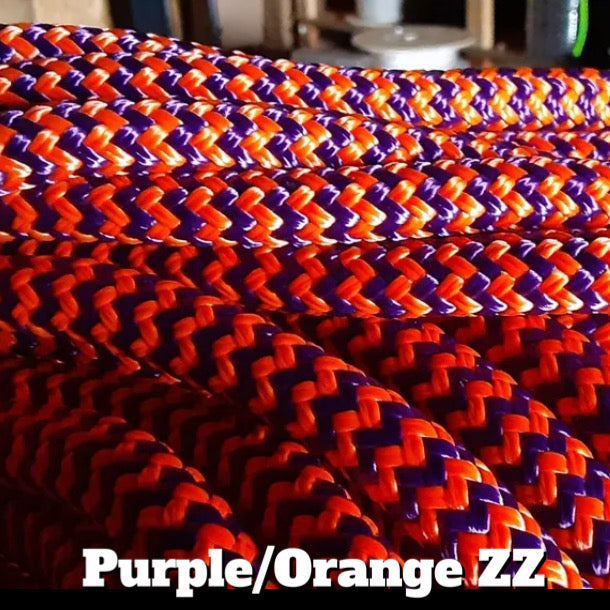 400’ Spool of Purple/Orange Zigzag
