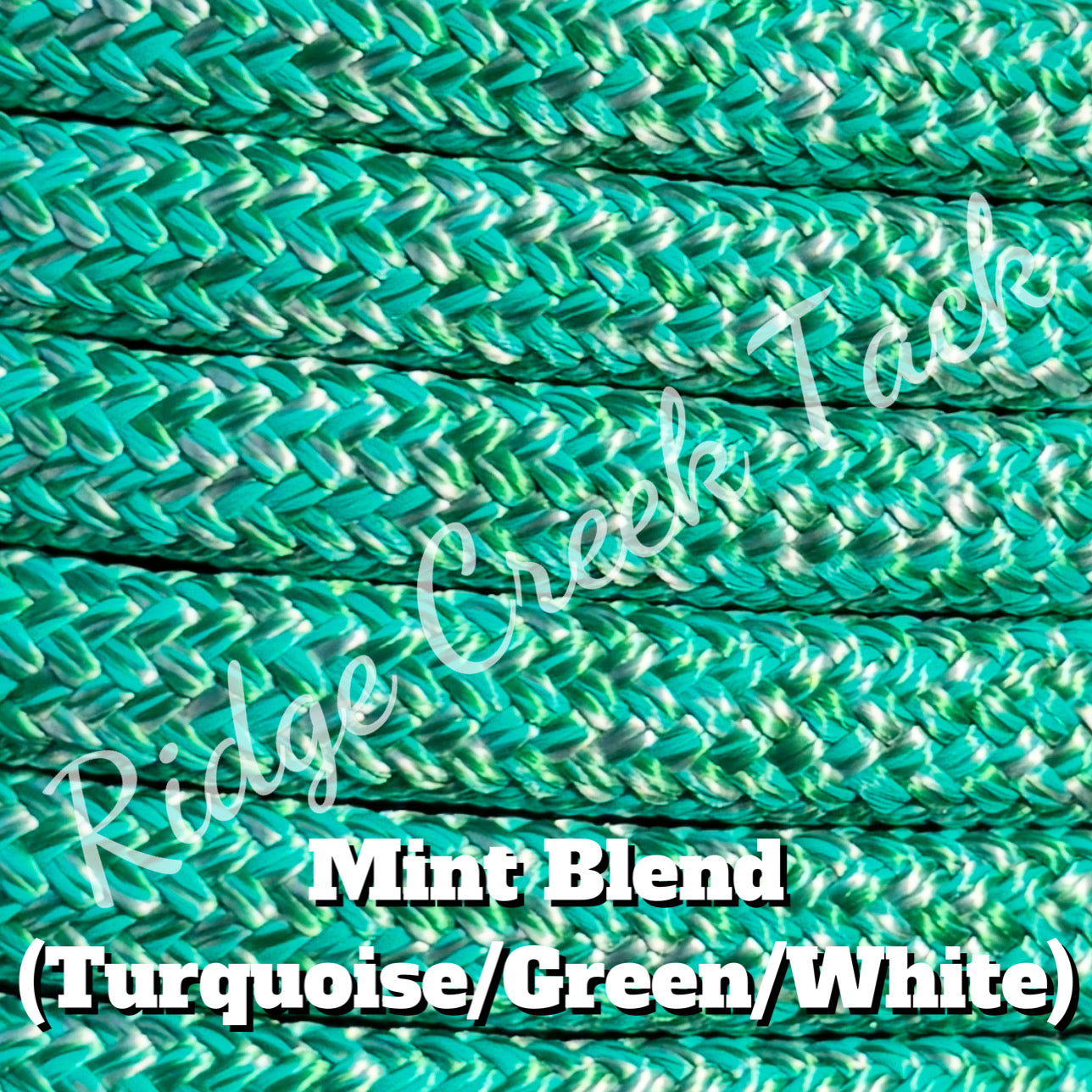 9/16" Double Braid Polyester Yacht Rope - For Reins and Leads By The Foot