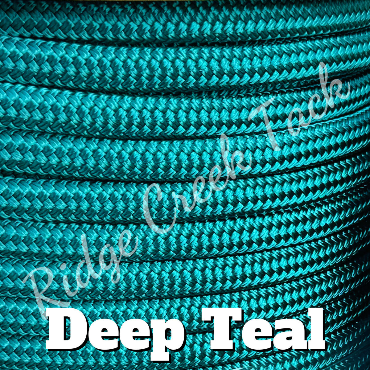 9/16" Double Braid Polyester Yacht Rope - For Reins and Leads By The Foot