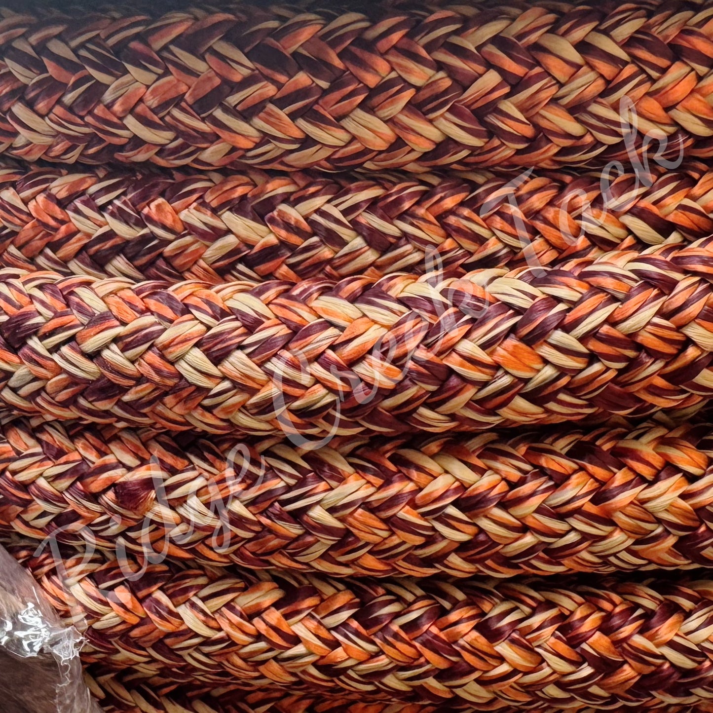 9/16" Double Braid Polyester Yacht Rope - For Reins and Leads By The Foot