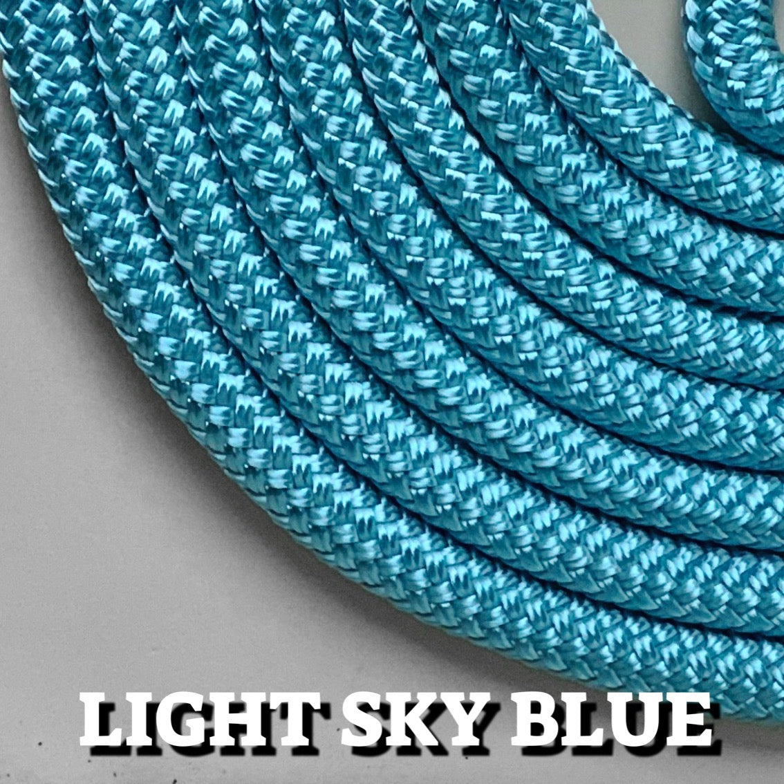 Soft Polyester Double Braid 1/4 Yacht Rope By The Foot