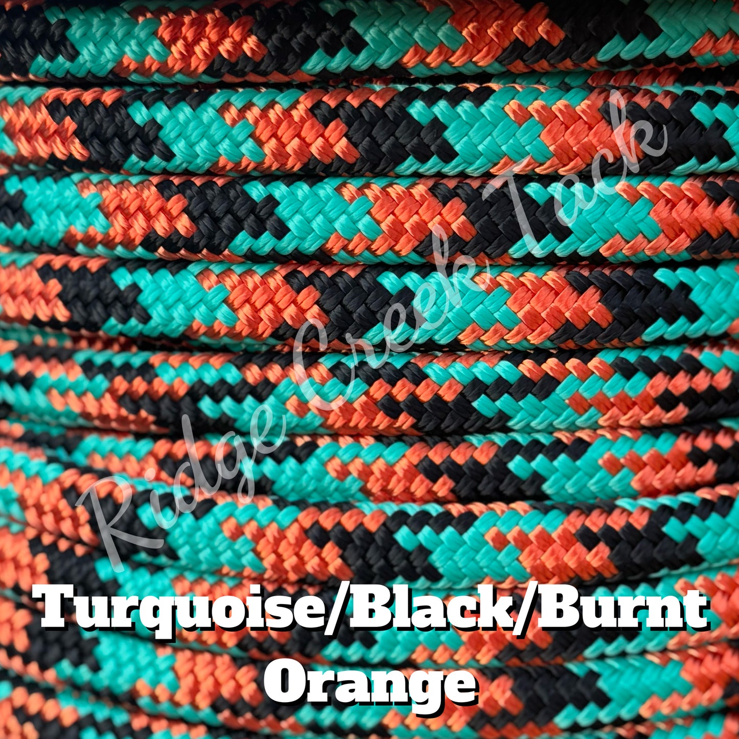 9/16" Double Braid Polyester Yacht Rope - For Reins and Leads By The Foot