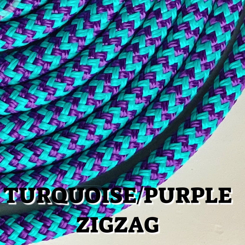 7/16” Double Braid Polyester Yacht Rope - For Reins and Leads By The Foot