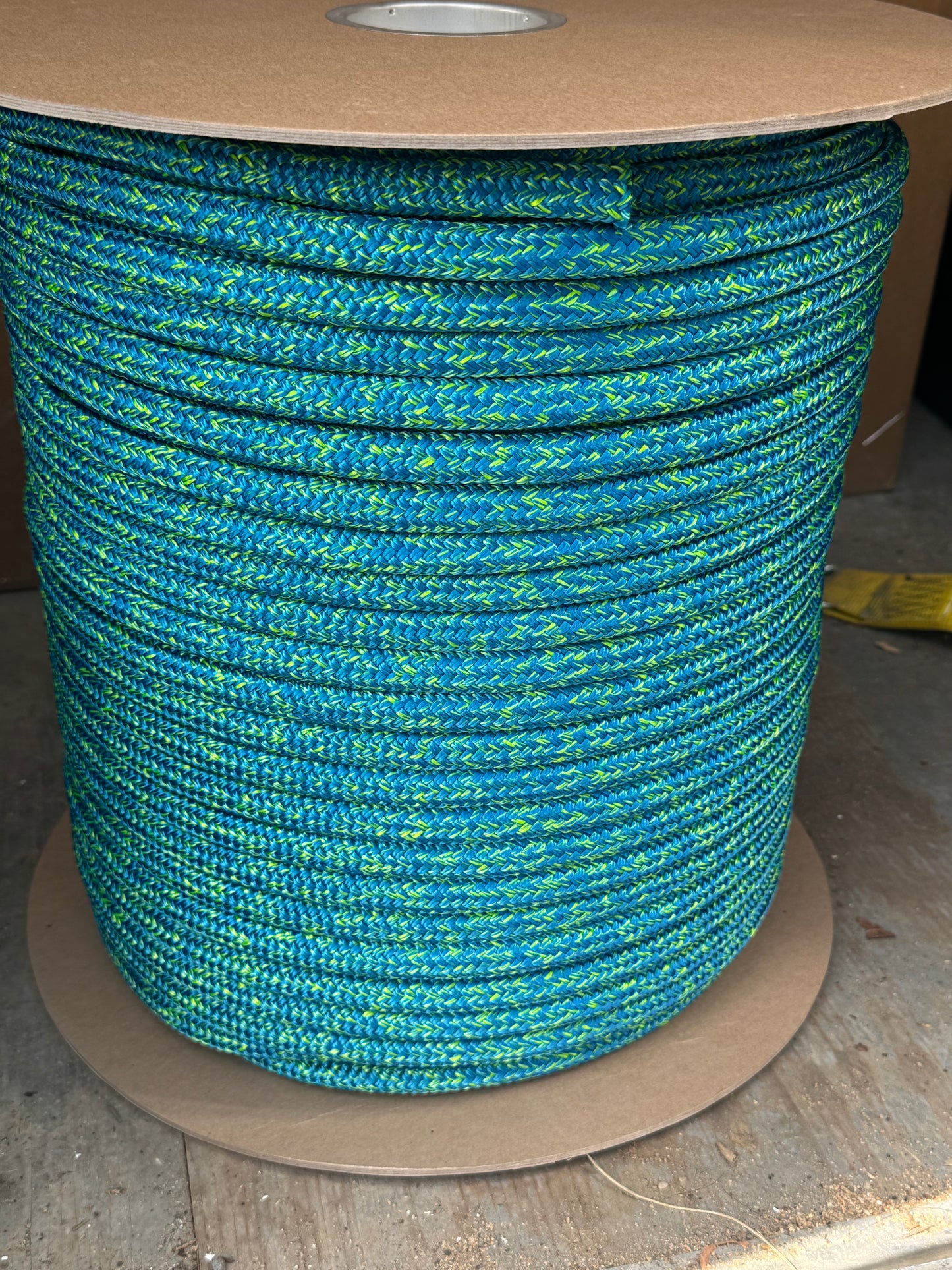 9/16" Double Braid Polyester Yacht Rope - For Reins and Leads By The Foot
