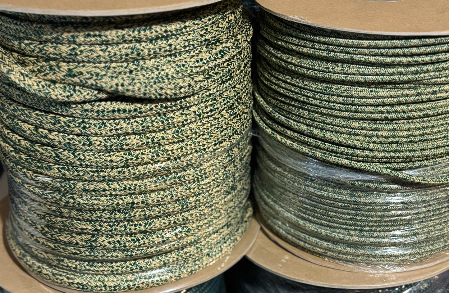 1/4” Stiff Halter Rope and 9/16” Double Braid Yacht Rope Spool Bundle