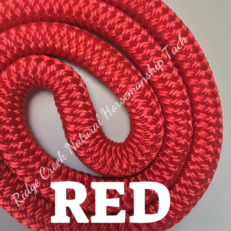 7/16” Double Braid Polyester Yacht Rope - For Reins and Leads By The Foot