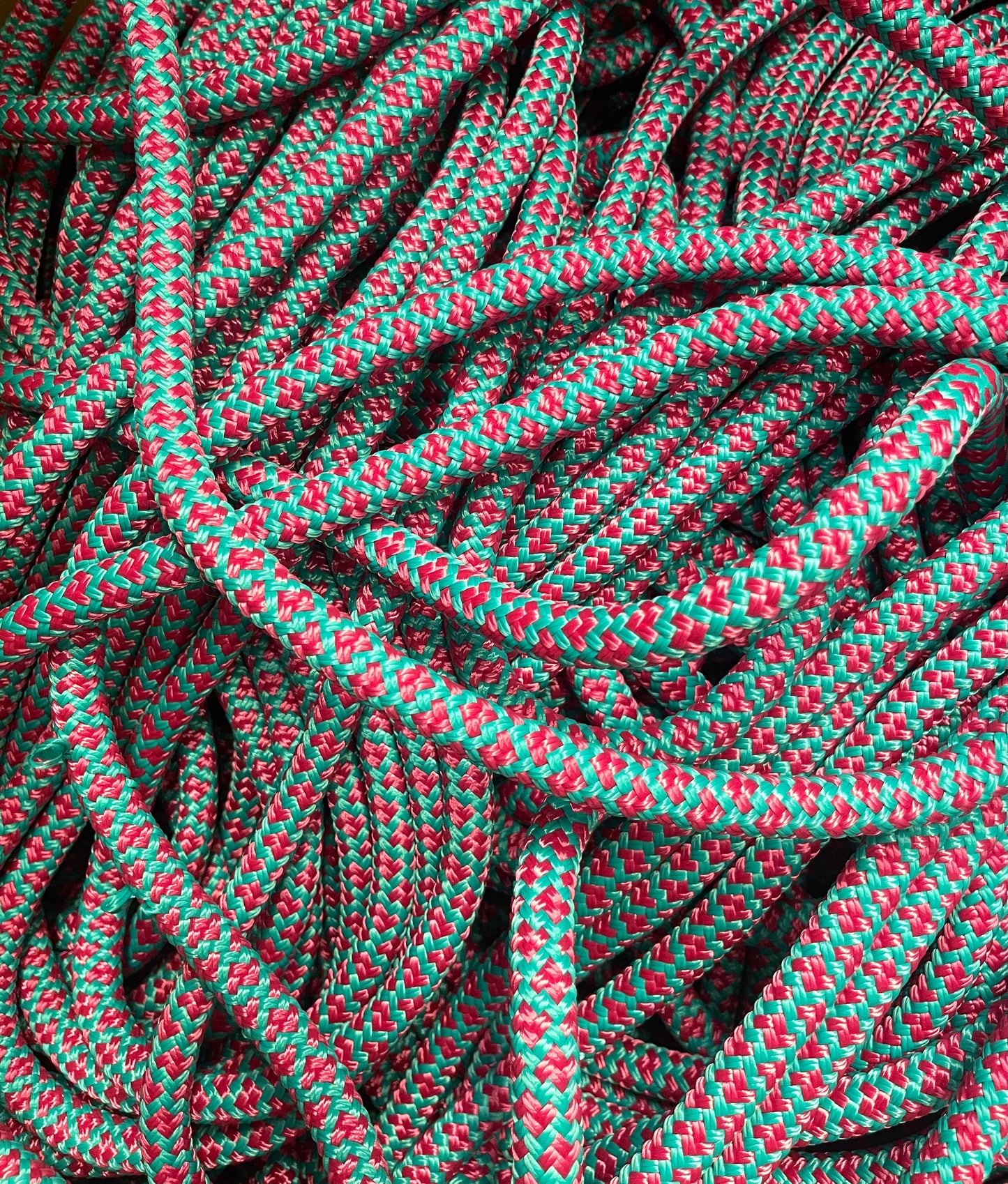 9/16" Double Braid Polyester Yacht Rope - For Reins and Leads By The Foot