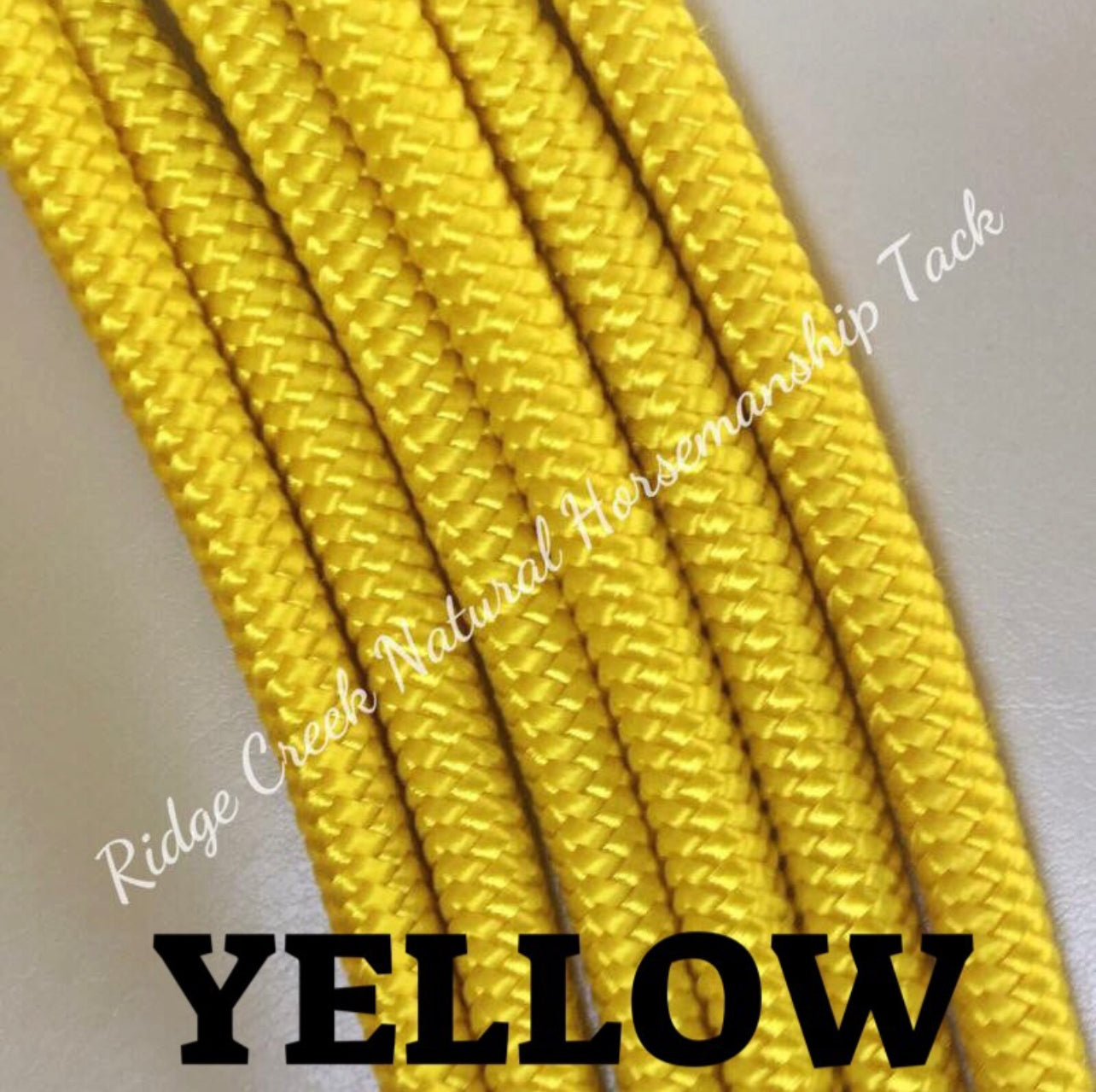 Stiff Polyester Halter Cord 1/4
