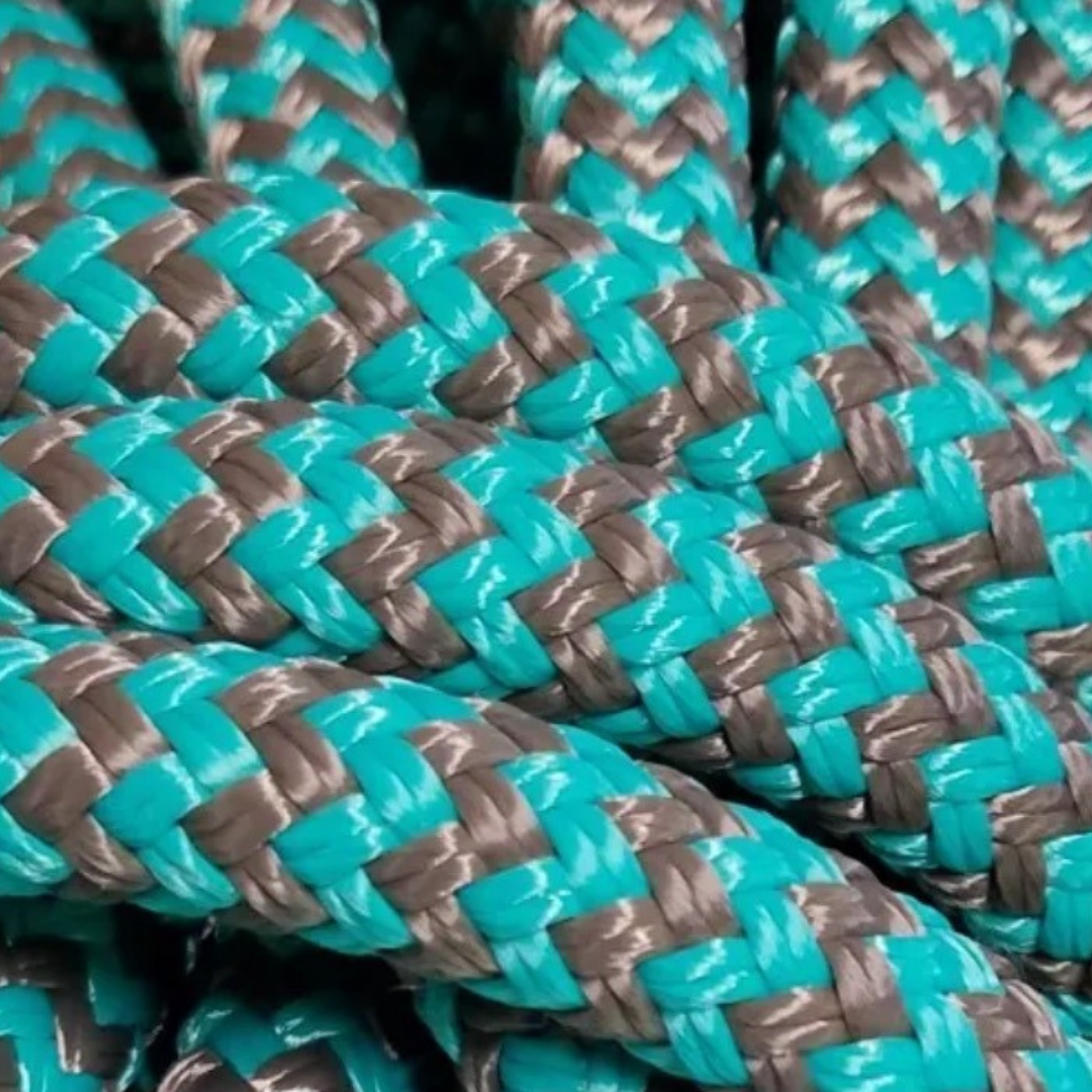 9/16" Double Braid Polyester Yacht Rope - For Reins and Leads By The Foot