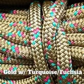 9/16" Double Braid Polyester Yacht Rope - For Reins and Leads By The Foot