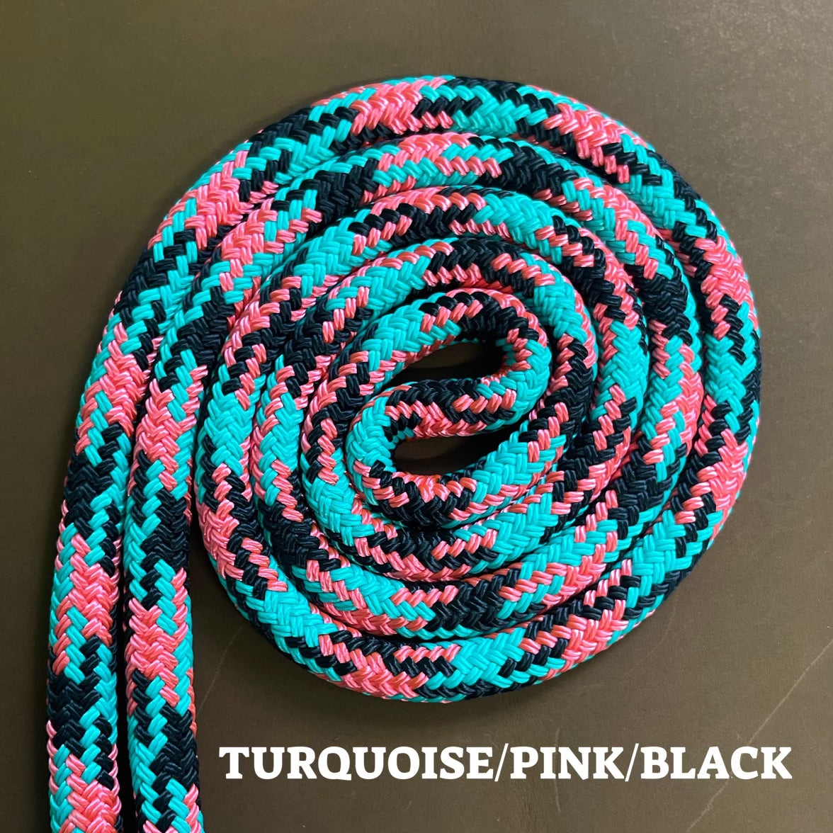9/16 Double Braid Polyester Yacht Rope - For Reins and Leads By The Foot