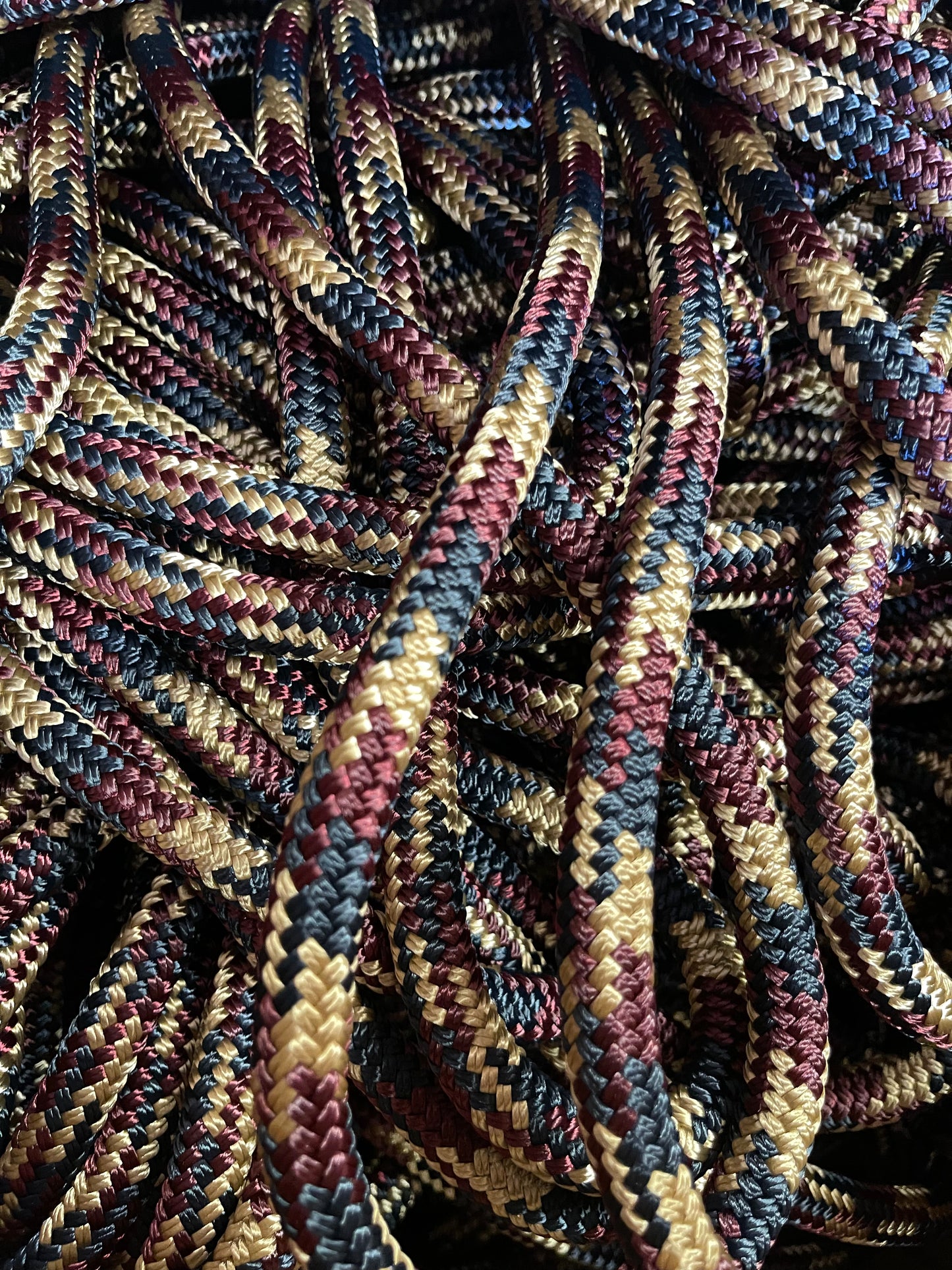 9/16" Double Braid Polyester Yacht Rope - For Reins and Leads By The Foot